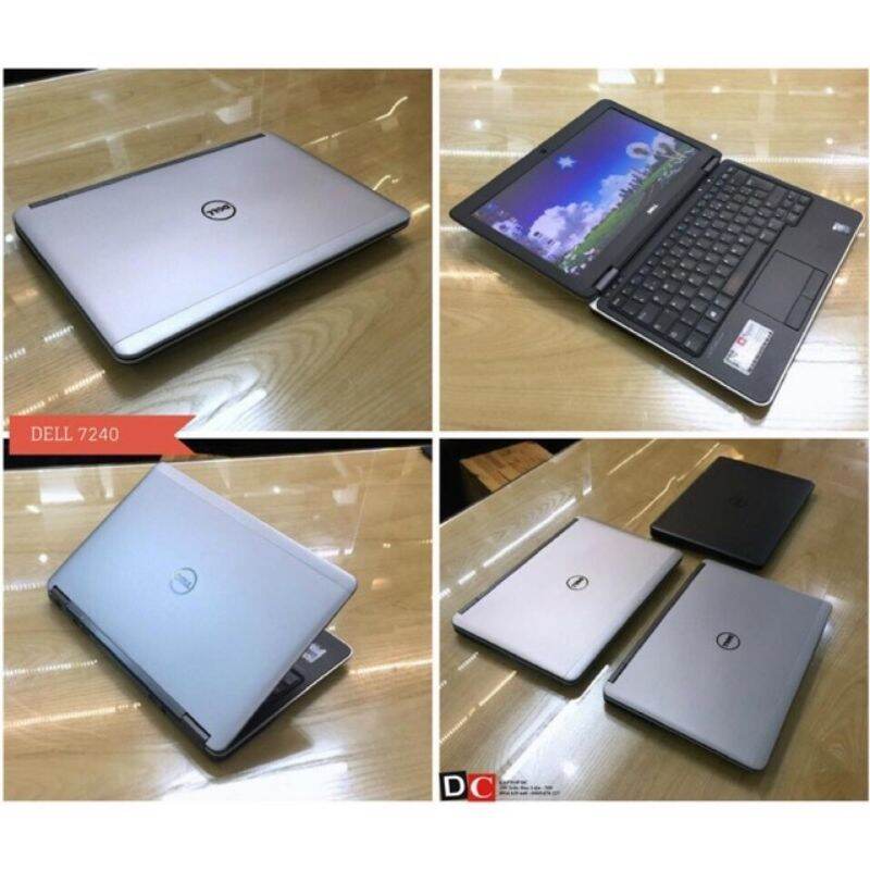 Laptop Dell Latitude E7240 Chip i3- 4010U, i5- 4200U, ram 8gb/ ssd128  tặng túi đựng, chuột quang, bàn di chuột