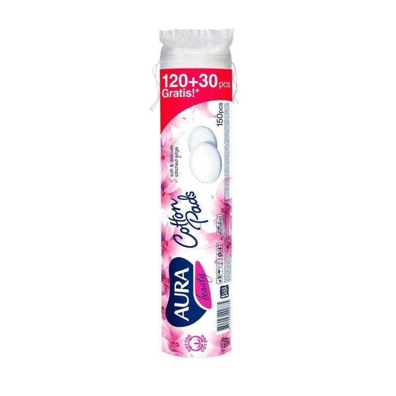 Bông tẩy trang Aura Coton Pads 150 miếng