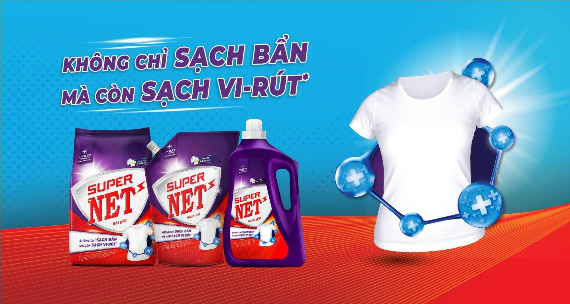 Nước Giặt Super Net Cao Cấp 3.6Kg ~ 3.5Lít  (DATE MỚI)