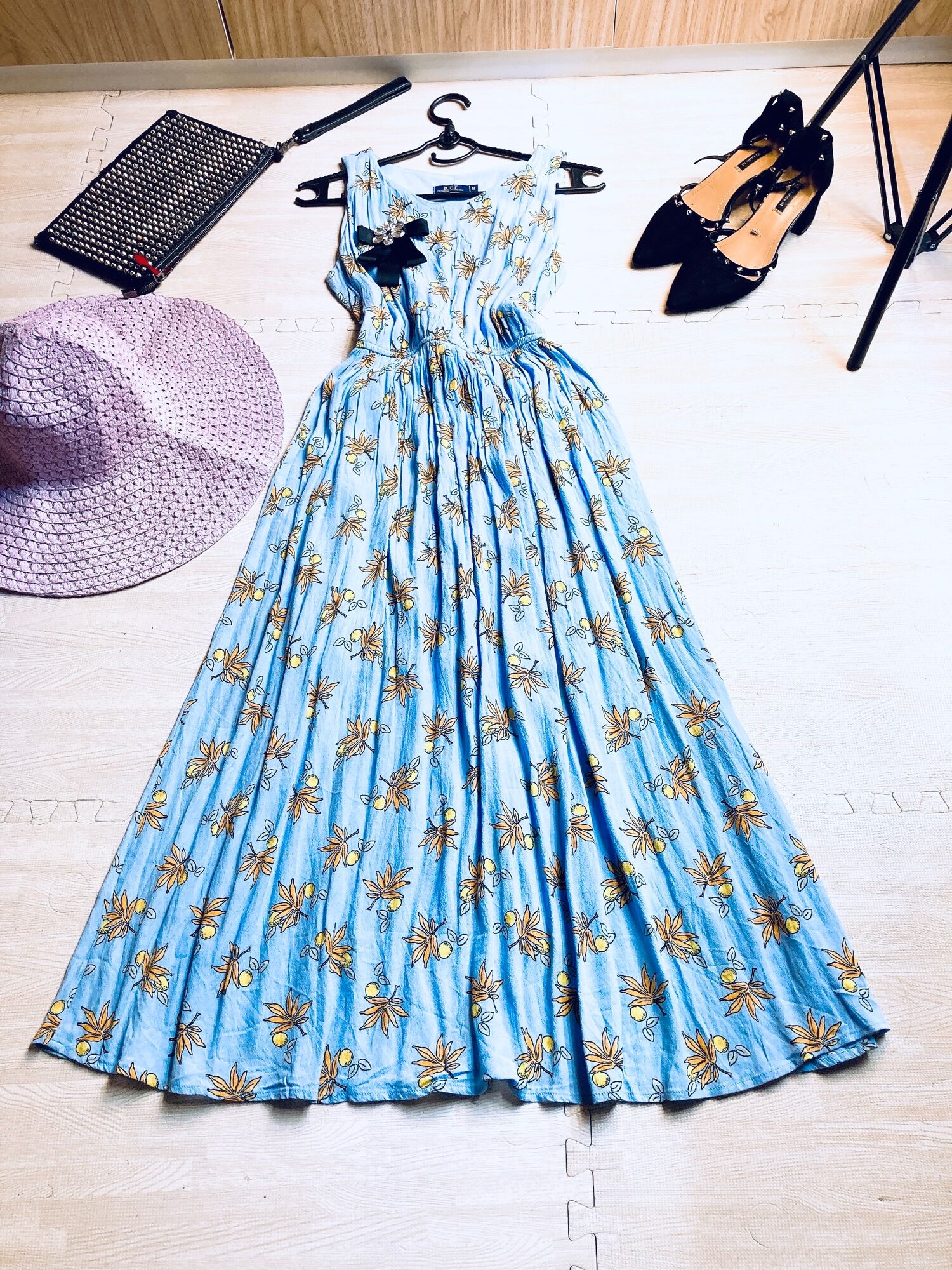 đầm hoa size M