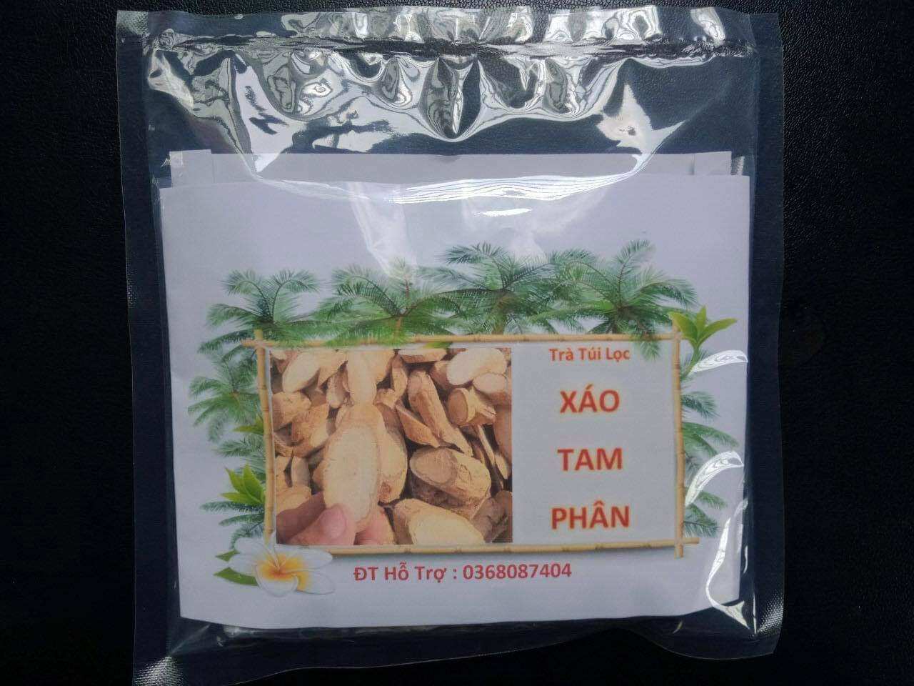Trà Xáo tam phân túi lọc