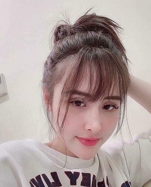 Tóc giả mái thưa tóc thật dệt tay tự nhiên ❇️