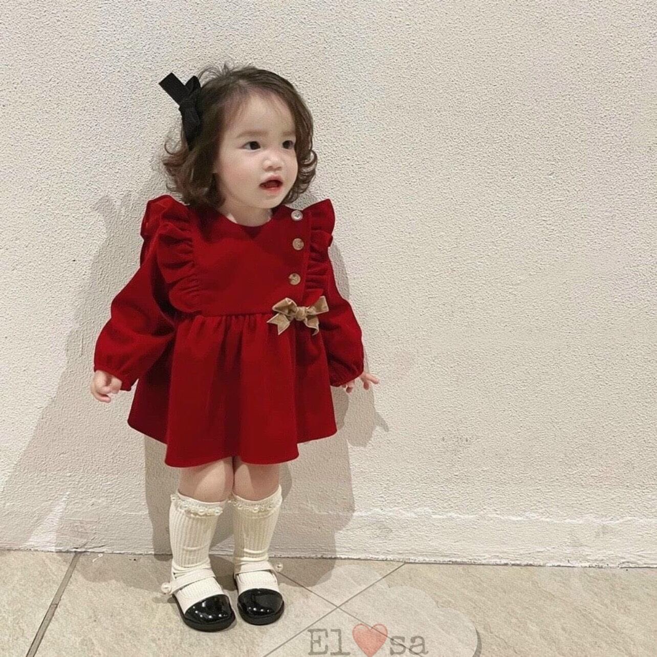 ĐẦM NHUNG BABYDOLL