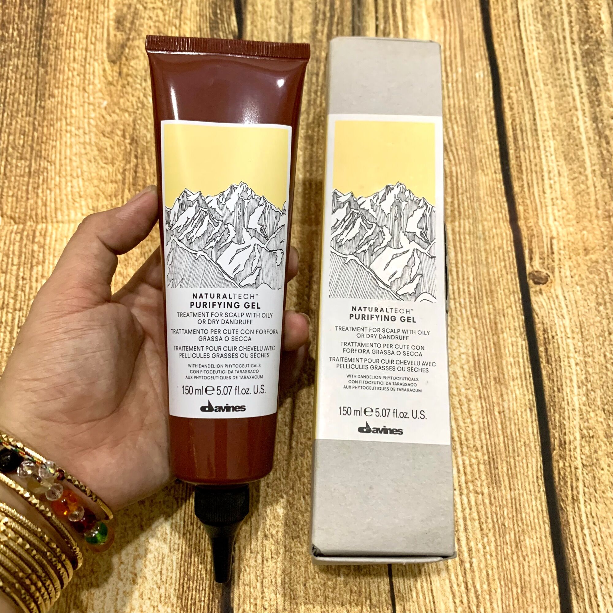 GEL CHỐNG VÀ NGĂN GÀU DAVINES Ý 150ML