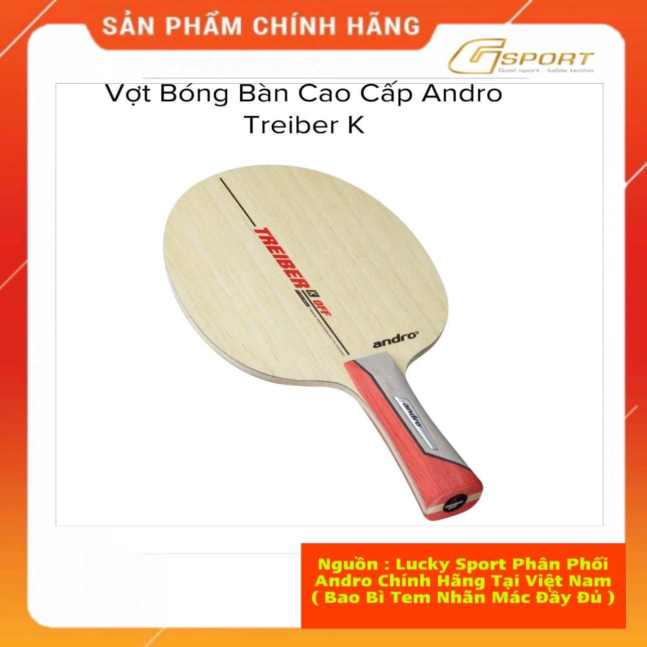 Cốt vợt Bóng Bàn Treiber K Andro