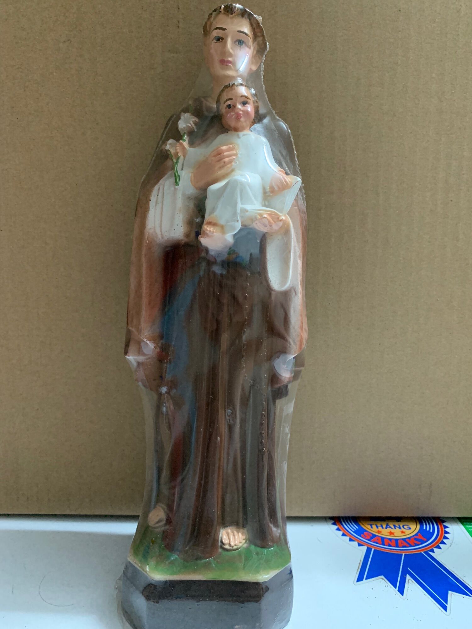 Tượng công giáo-Tượng thánh Anton cao 30cm