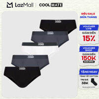 [CHỈ 15-17.11 TẶNG QUÀ ĐƠN TỪ 299K]Combo 5 quần lót nam tam giác brief bamboo kháng khuẩn (ngẫu nhiên 2-3 màu) - Coolmate