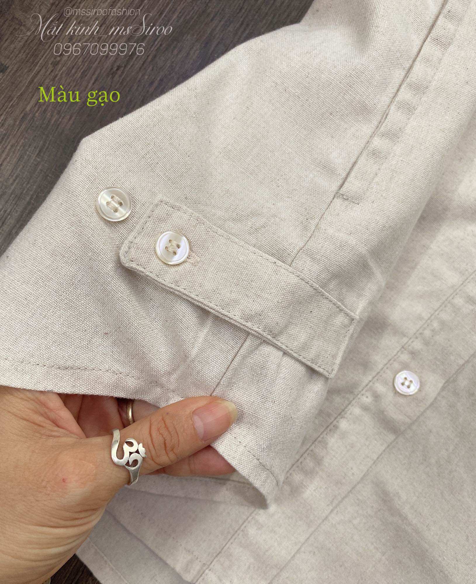 ÁO KHOÁC LINEN THIẾT KẾ _ CHẤT LINEN