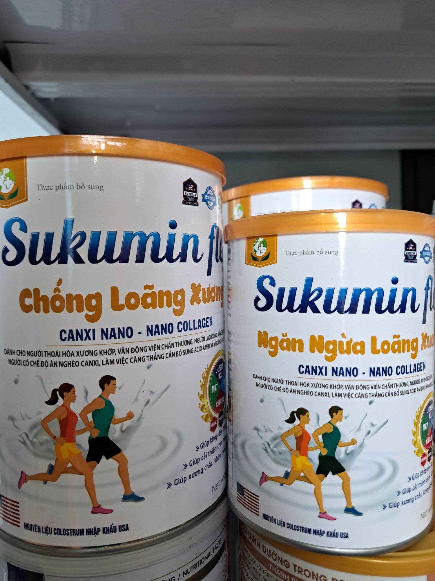 Sữa Sukumin Flex Chống Loãng Xương - Dành cho người thoái hóa xương khớp