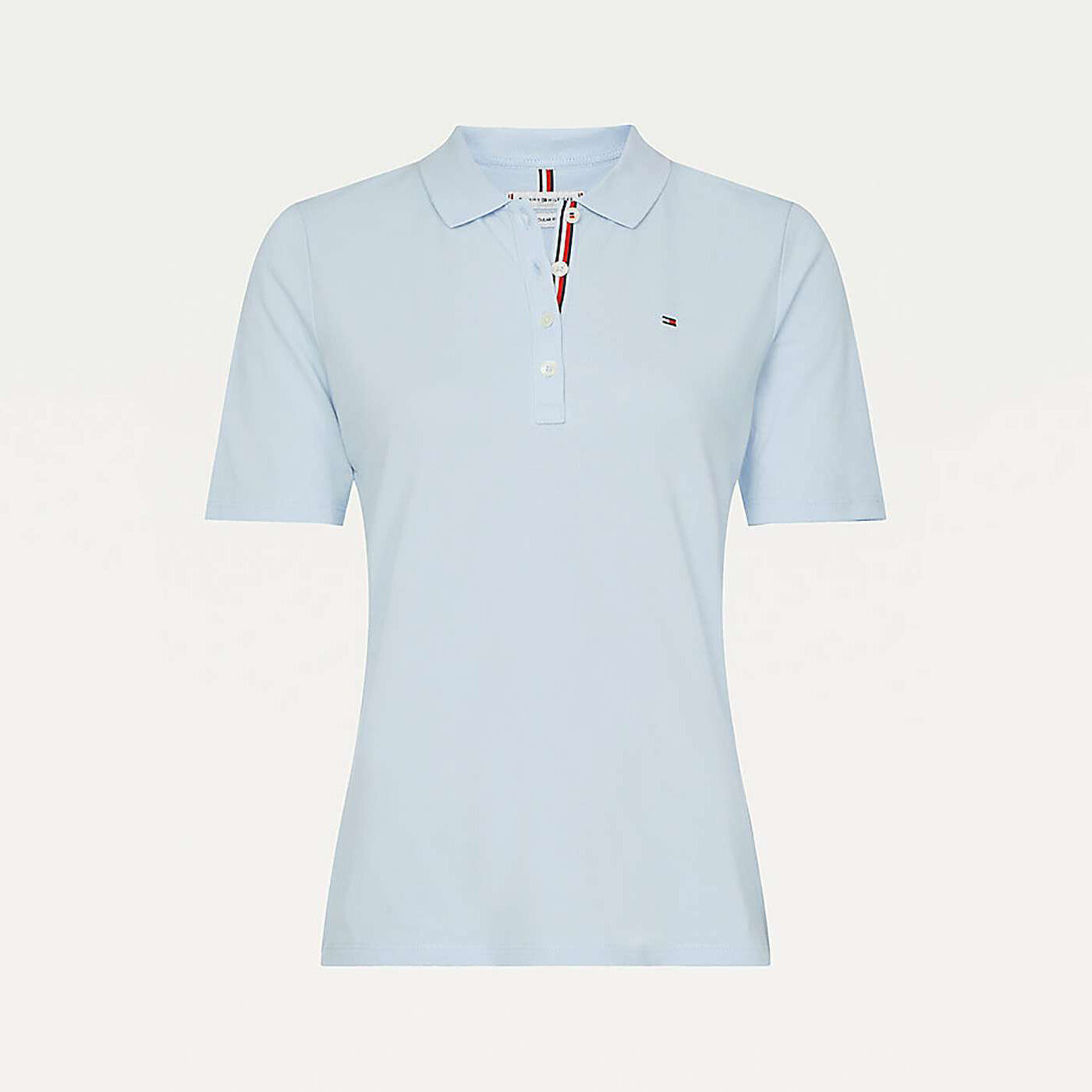 Tommy hilfiger - áo polo nữ tay ngắn th essential reg polo ss ww0ww28578c1o
