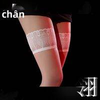 SK | Vớ Dài Qua Gối Chống Móc Đỏ ren