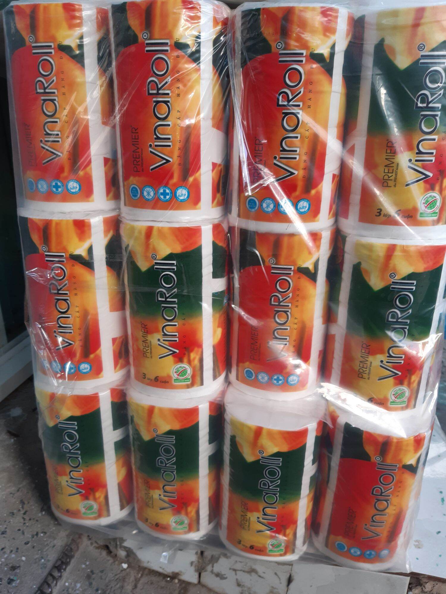 Giấy cuộn VinaRoll không lõi