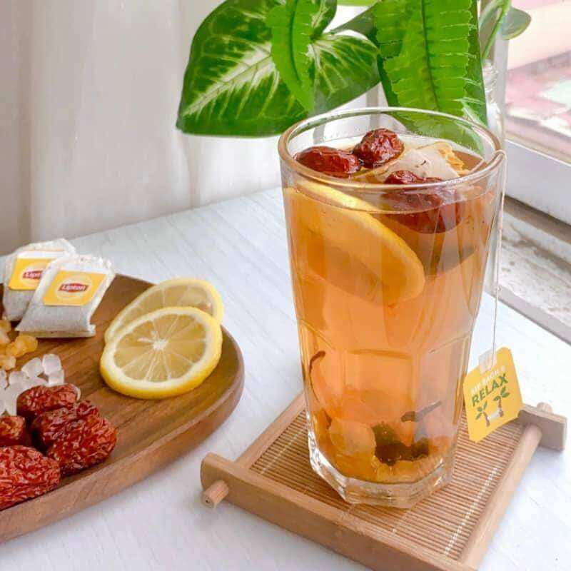 trà lipton thảo mộc 1 hộp 10 gói