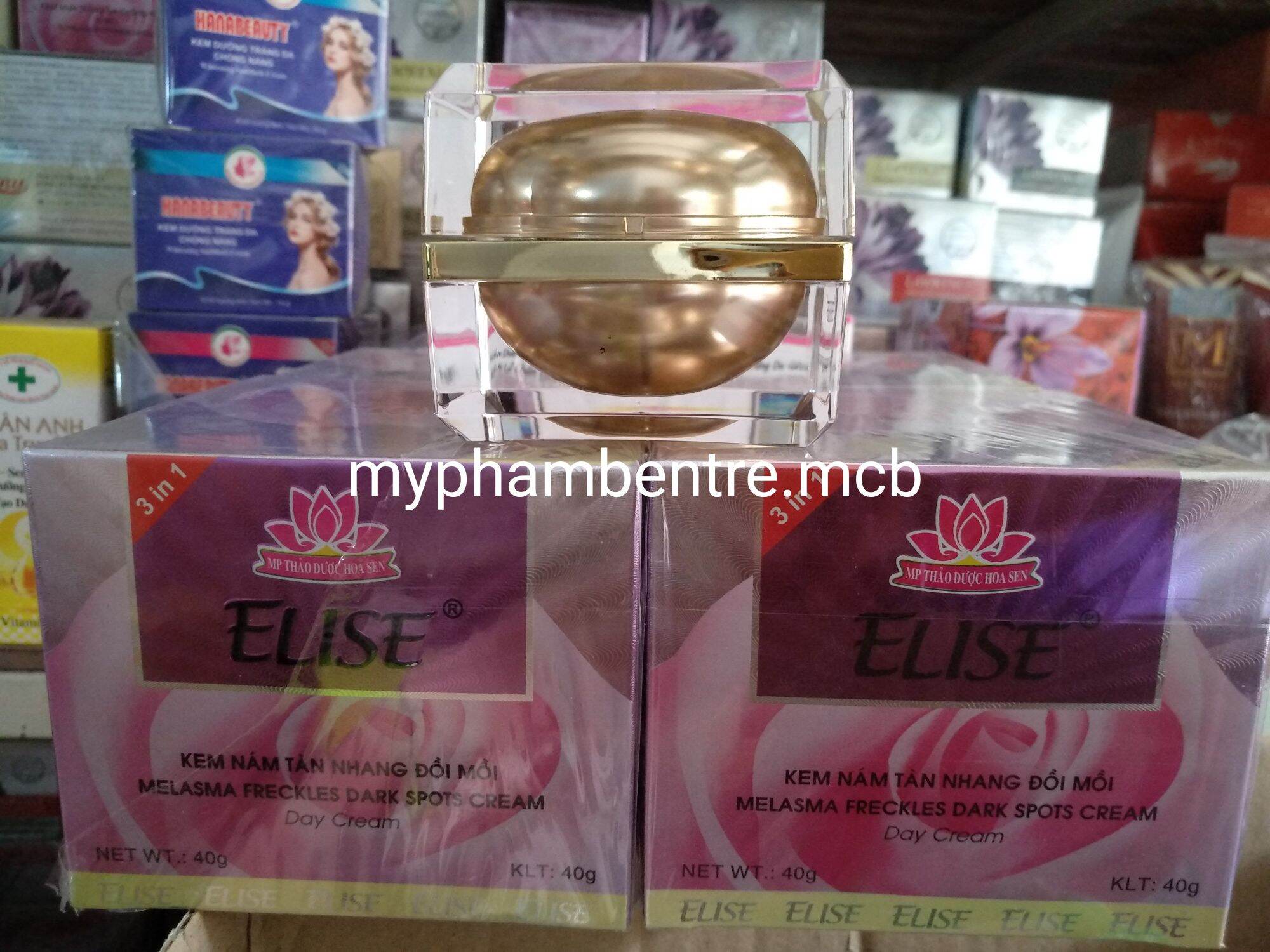 Kem elise nám tàn nhang đồi mồi ban ngày 40g