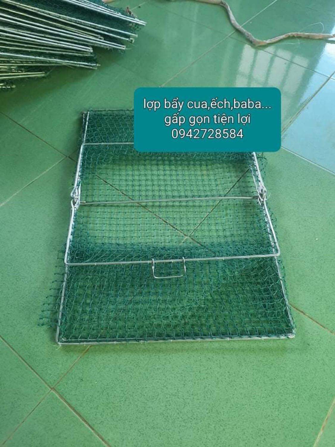 Lợp bẩy cua,ếch, baba...