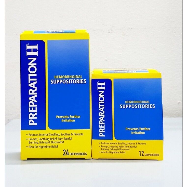 Loại trĩ viên Preparation H 24viên 12viên