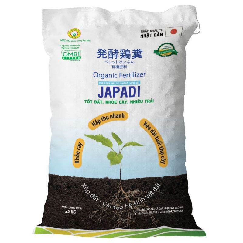 1KG PHÂN BÓN HỮU CƠ NHẬP KHẨU NHẬT BẢN ( KHÔNG MÙI ) TỐT CHO TẤT CẢ CÂY TRỒNG