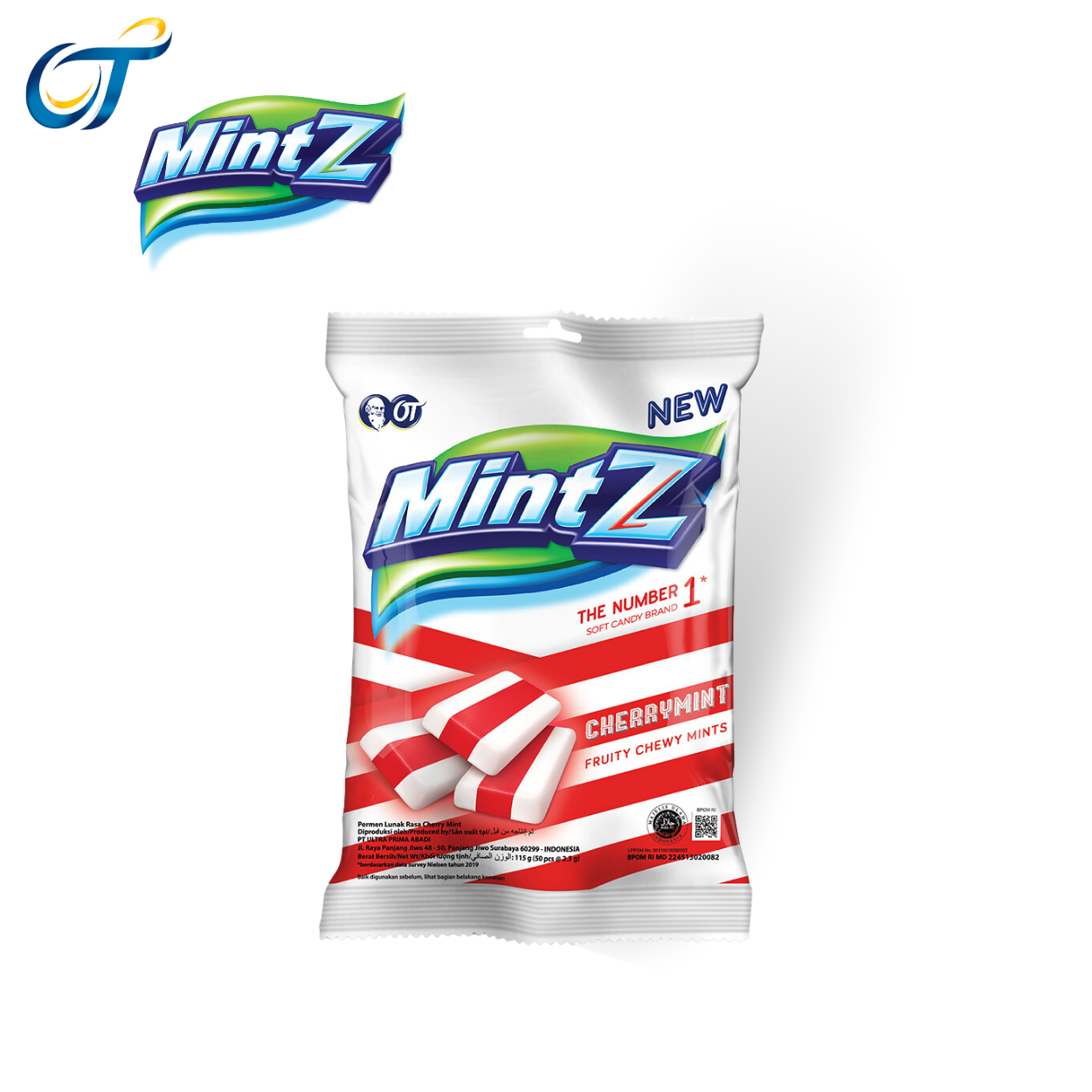 Kẹo mềm bạc hà cherry mintz
