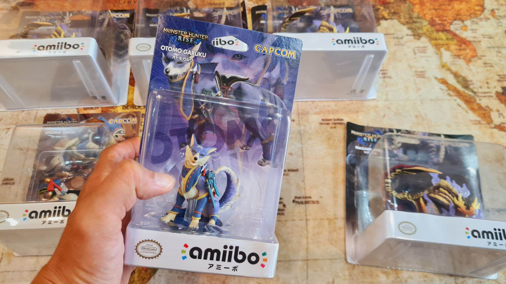 Mô hình Amiibo Monster hunter Rise