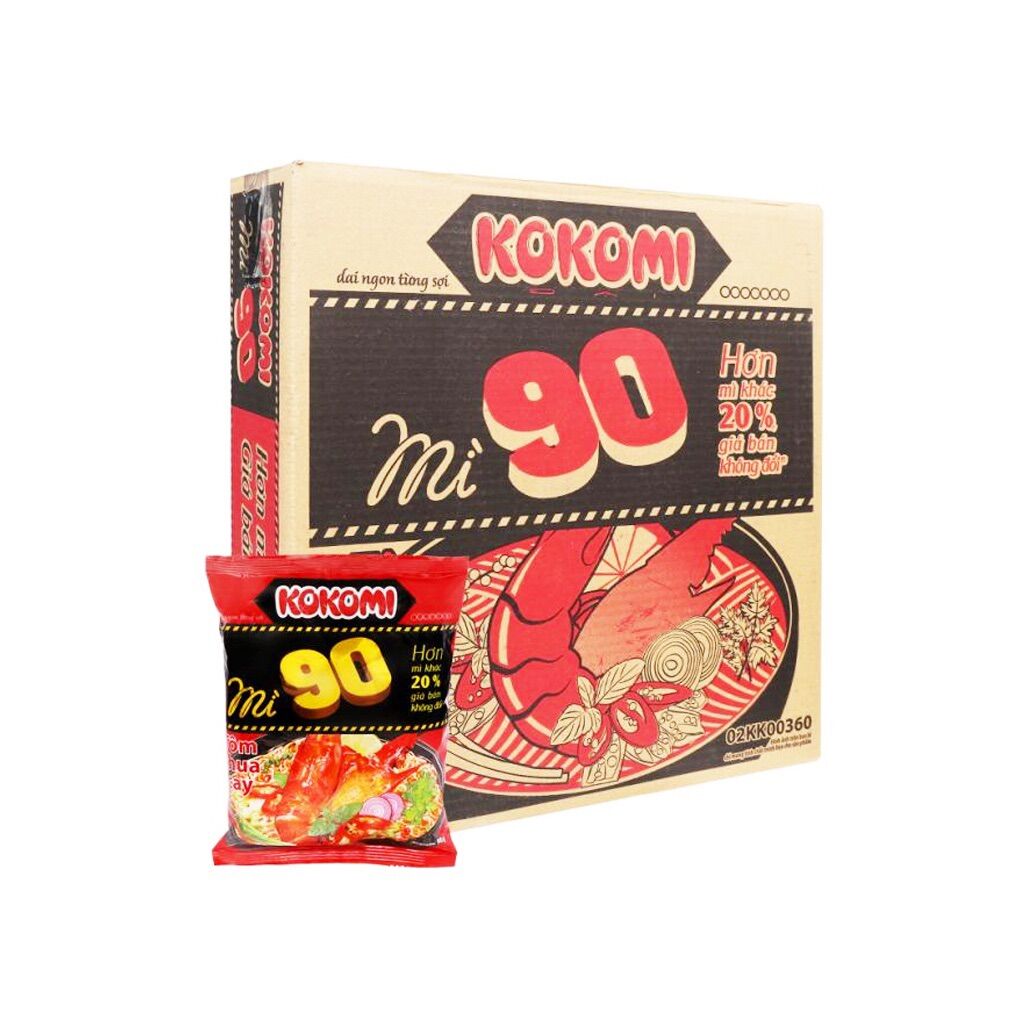 Mỳ tôm KOKOMI ĐẠI 90g/gói