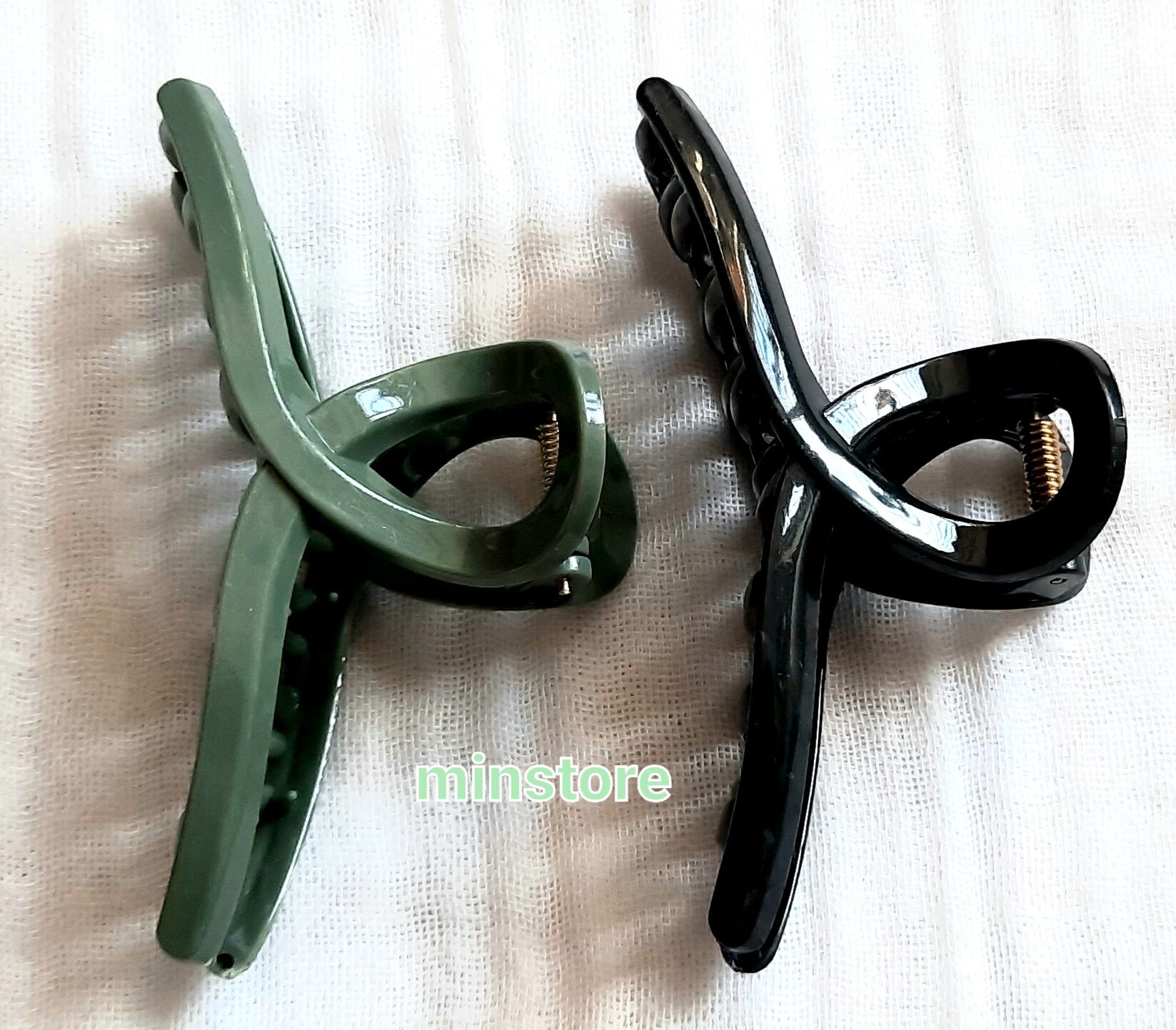 [Sale] Kẹp tóc càng cua màu trơn thanh lịch siêu hot