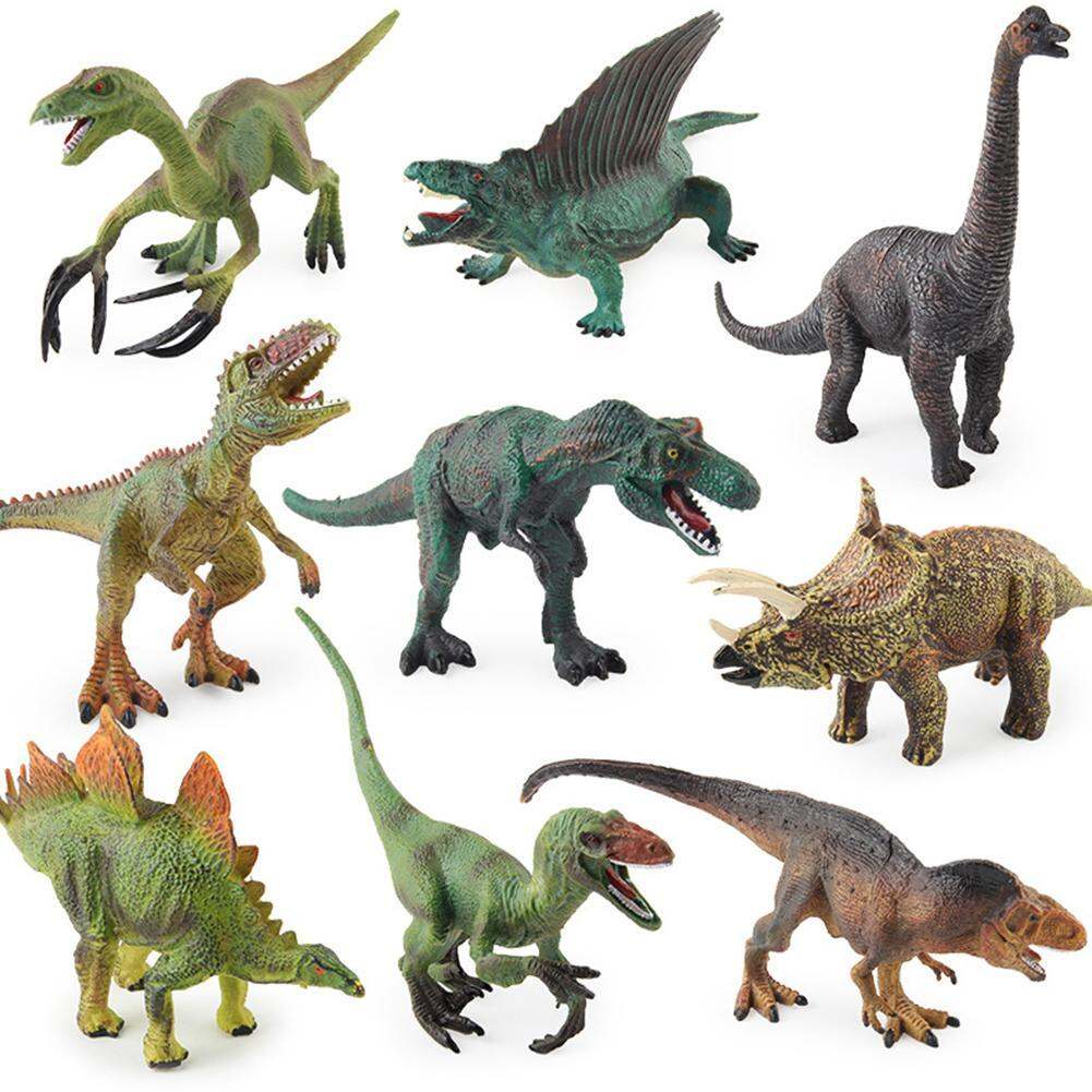 Túi đồ chơi khủng long bằng nhựa dẻo 6 đến 8 con