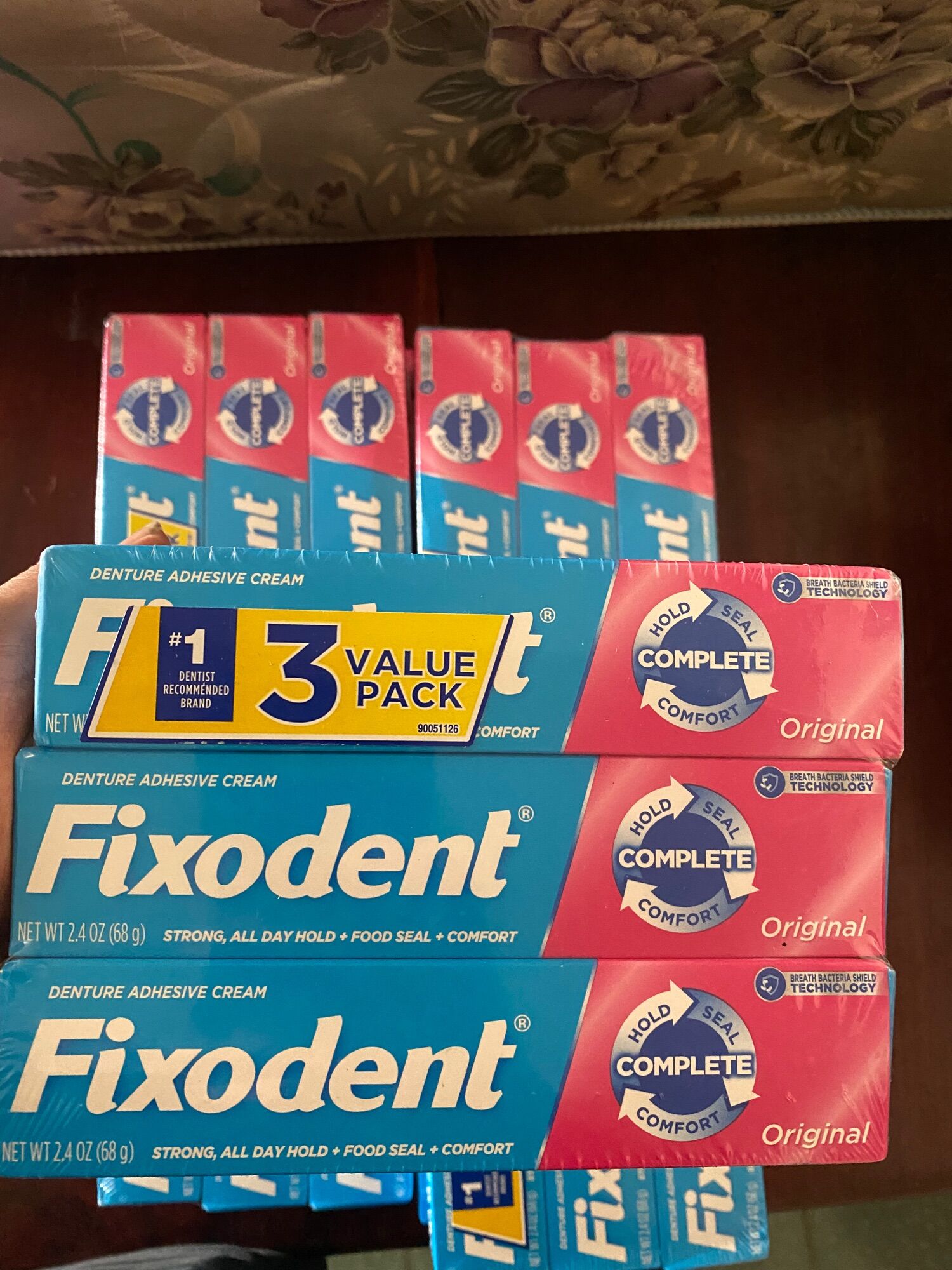 Keo Dán Hàm Răng Giả Fixodent 68g Chính Hãng (Mẫu Mới)