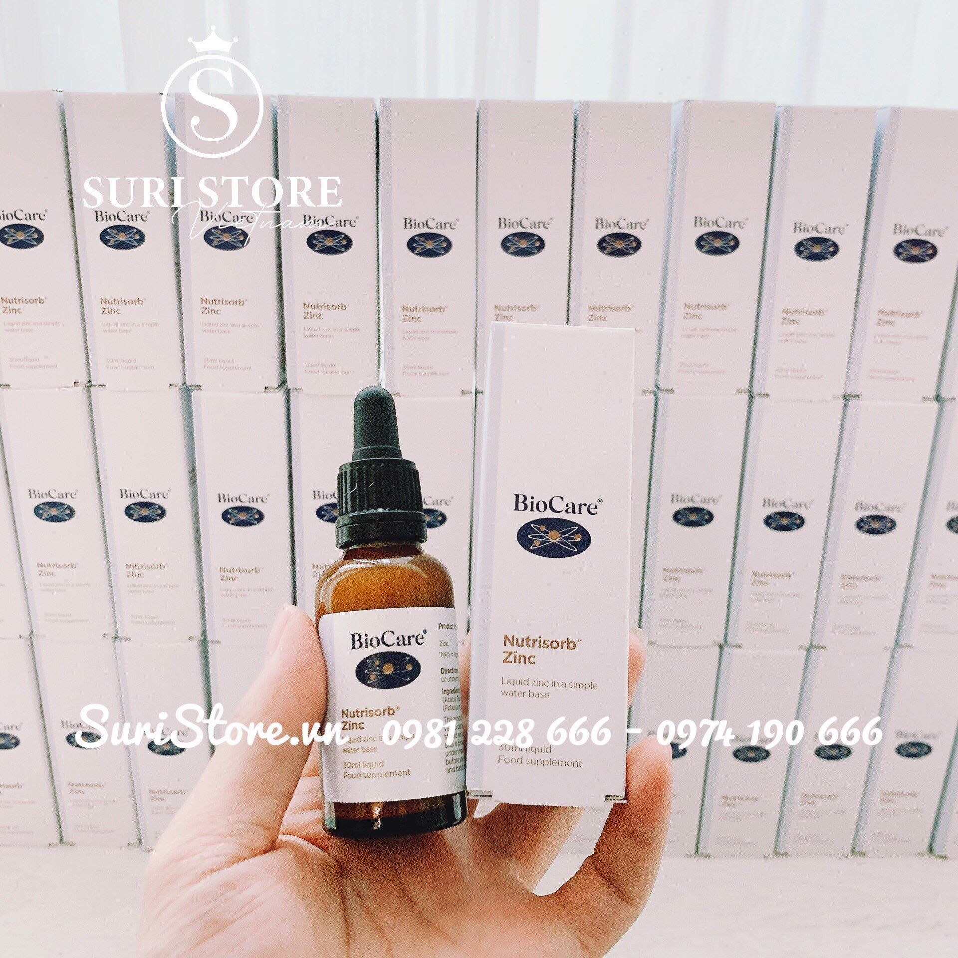 Kẽm Biocare dạng nước 30ml