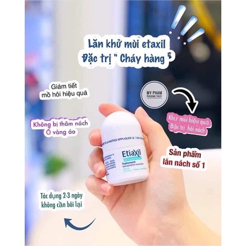 Lăn Khử Mùi ETIAXIL 15ML
