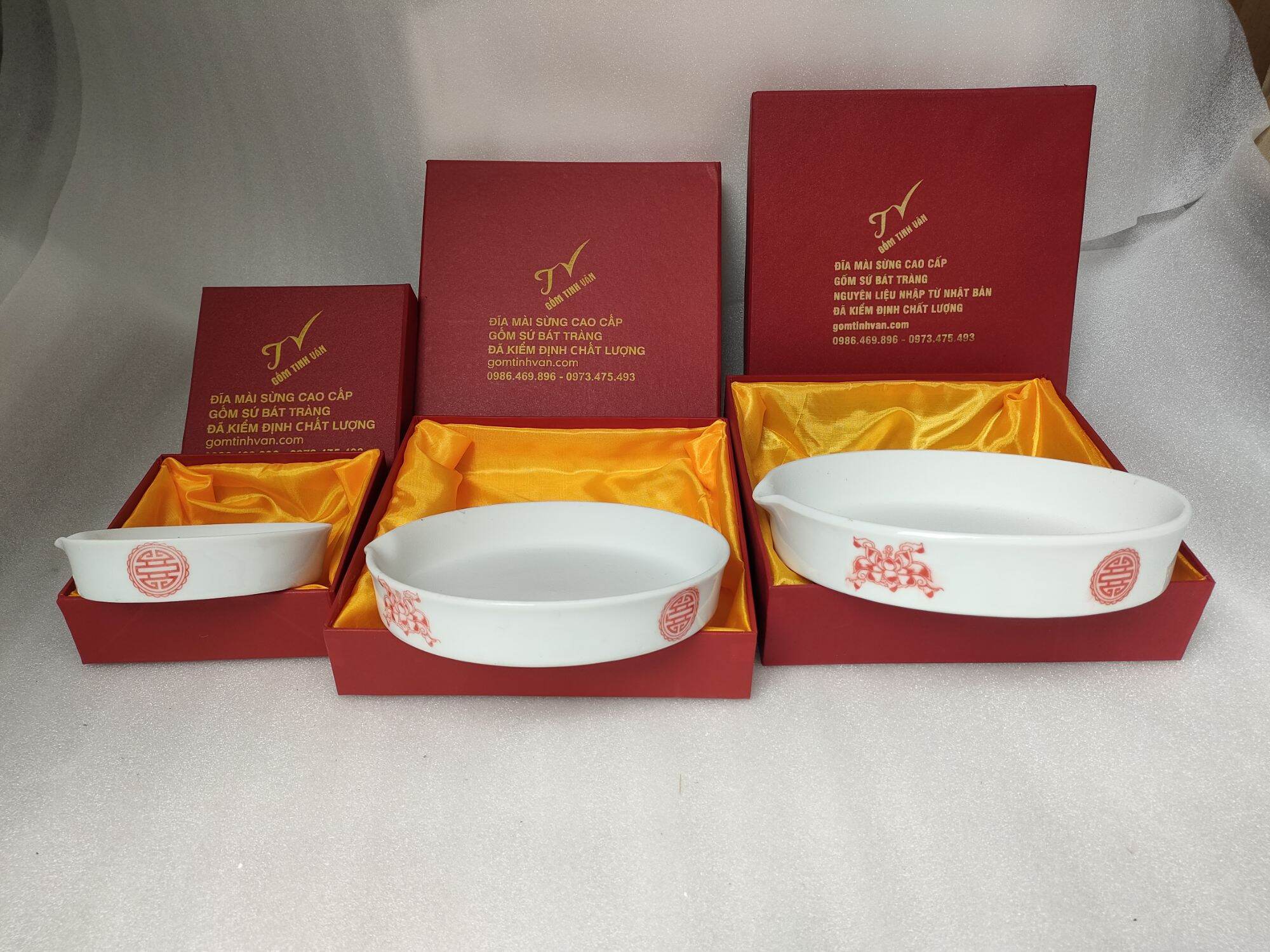 Đĩa mài sừng gốm sứ Bát Tràng, đất sạch, độ nhám cao, dễ sử dụng
