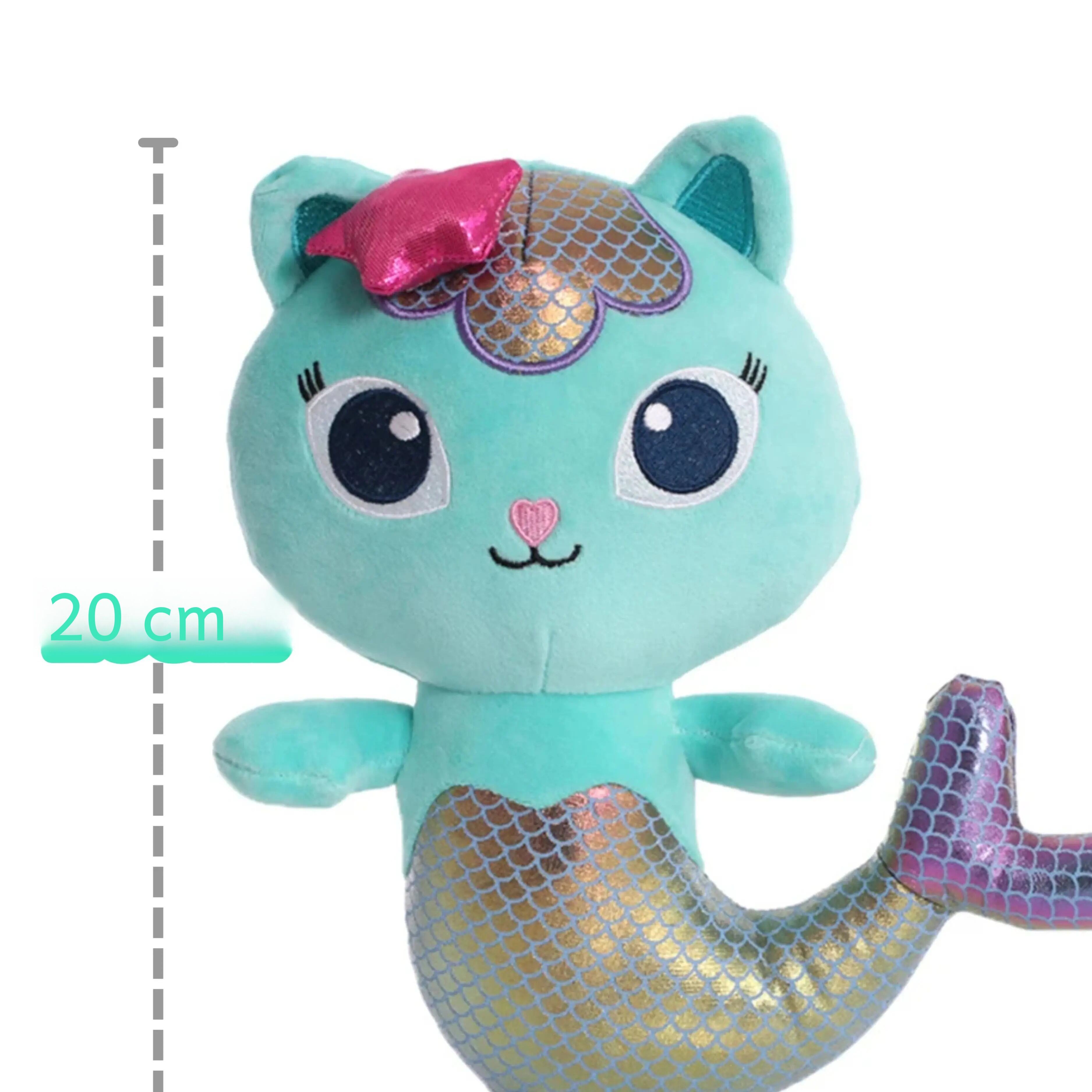 Nhà Búp Bê Của Gabby Sang Trọng Đồ Chơi 8 Phong Cách Mercat Hoạt Hình Thú Nhồi Bông Nàng Tiên Cá & Mèo Plushie Búp Bê Unisex Sinh Nhật & Quà Tặng Giáng Sinh Cho Trẻ Em