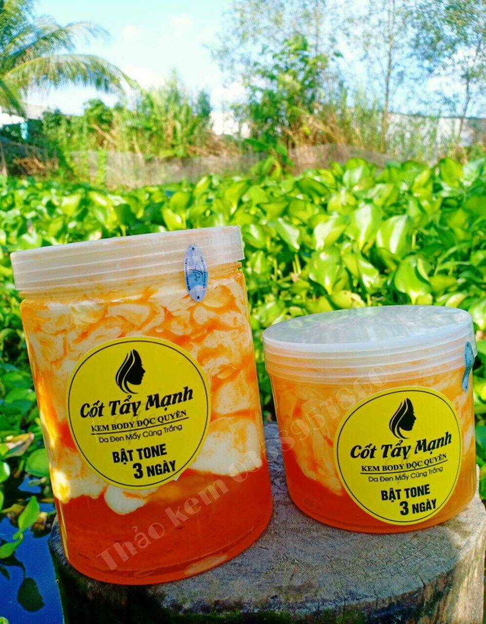 Kem cốt tẩy mạnh hộp 500g