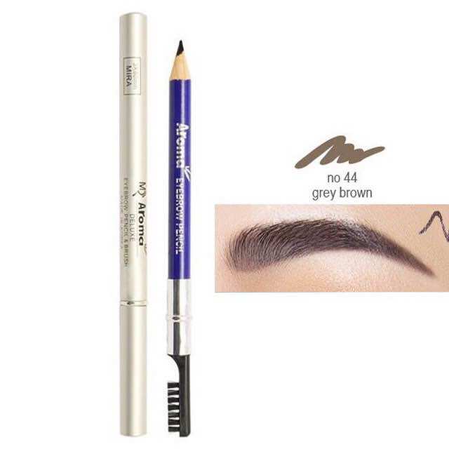 Chì Vẽ Mày 2 đầu Aroma Mira Eyebrow Pencil