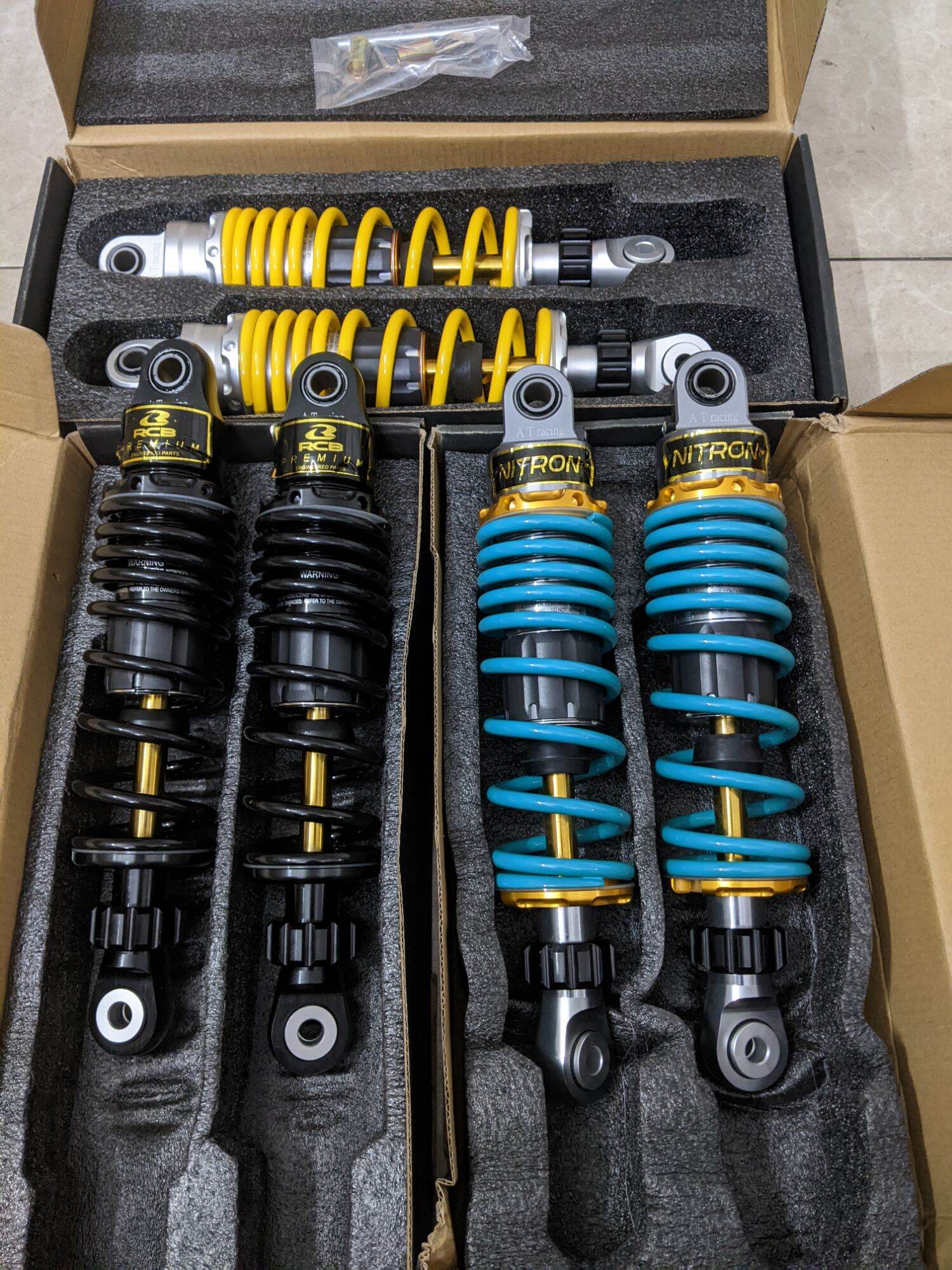 Phuộc Nitron Ohlins lắp Sirius Jupiter cub78 Max Taurus....