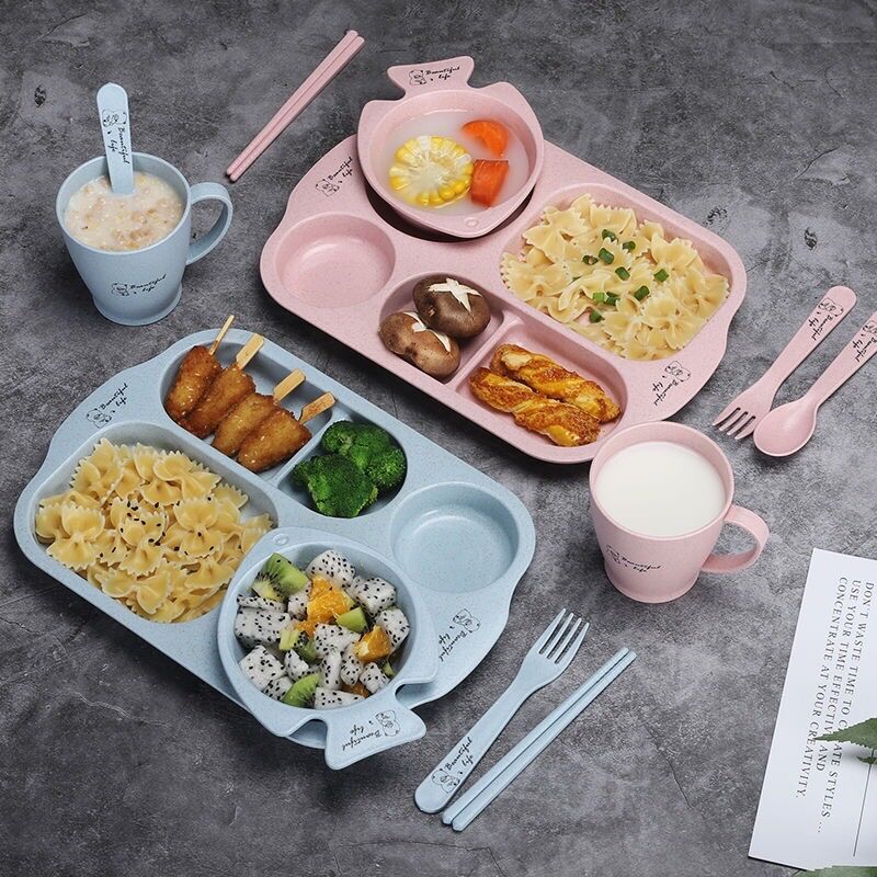 Khay ăn dặm 6 chi tiết dành cho bé