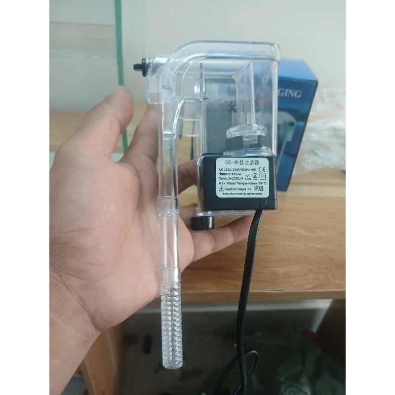 máy lọc nước bể cá mini dạng thác nước