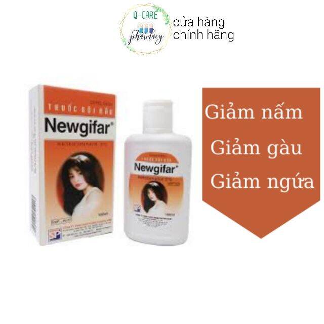 DẦU GỘI GIẢM GÀU NGỨA DA ĐẦU NEWGIFAR CHAI 100ML