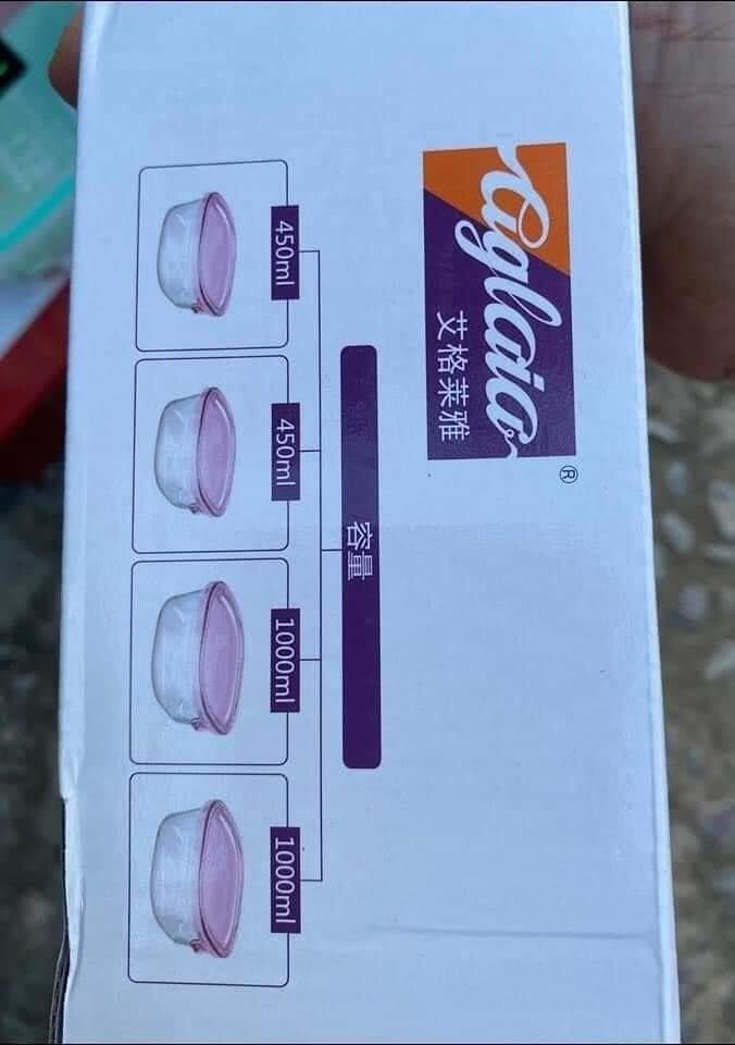 SET 4 THỐ THỦY TINH DELI