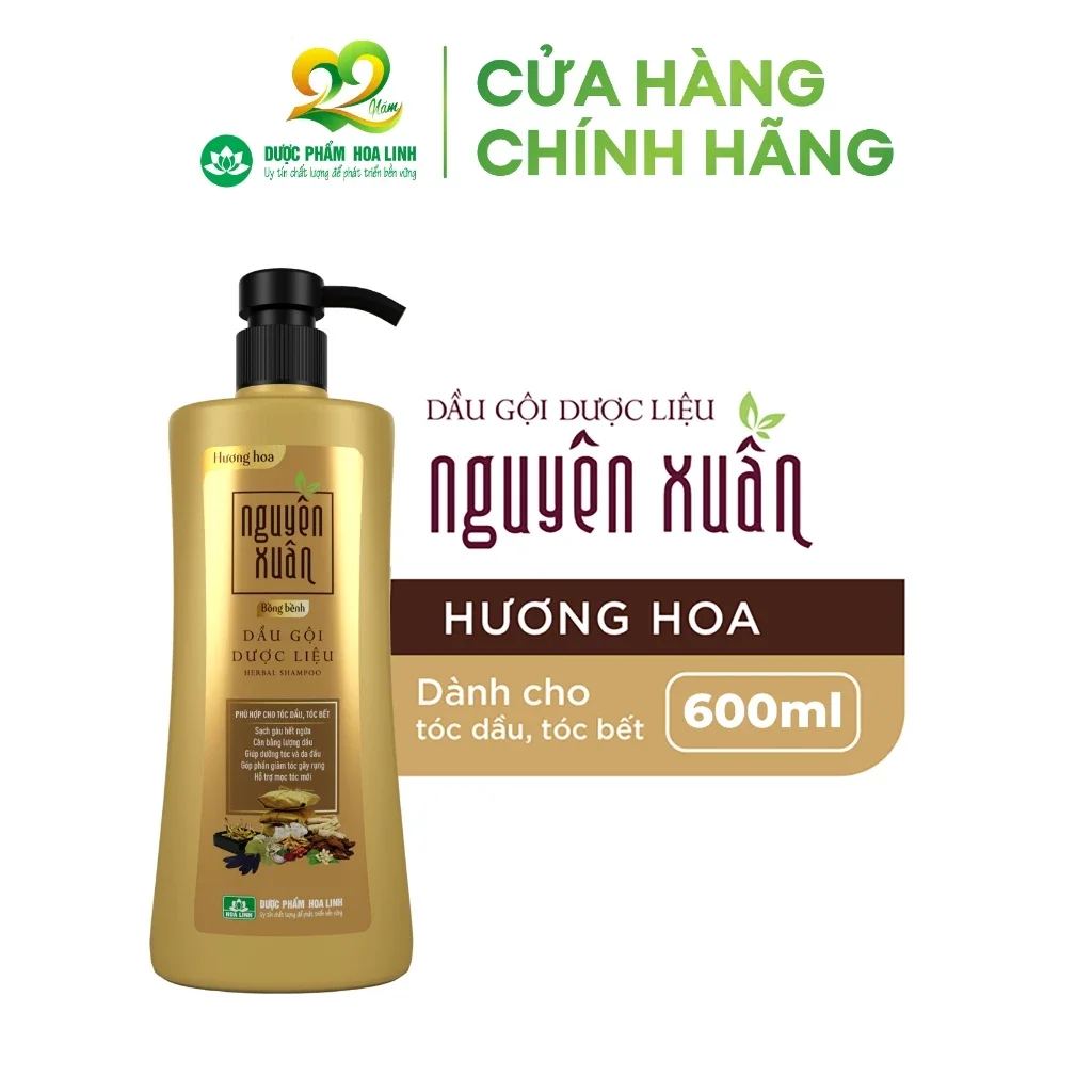 Dầu Gội Nguyên Xuân Bồng Bềnh 600ml