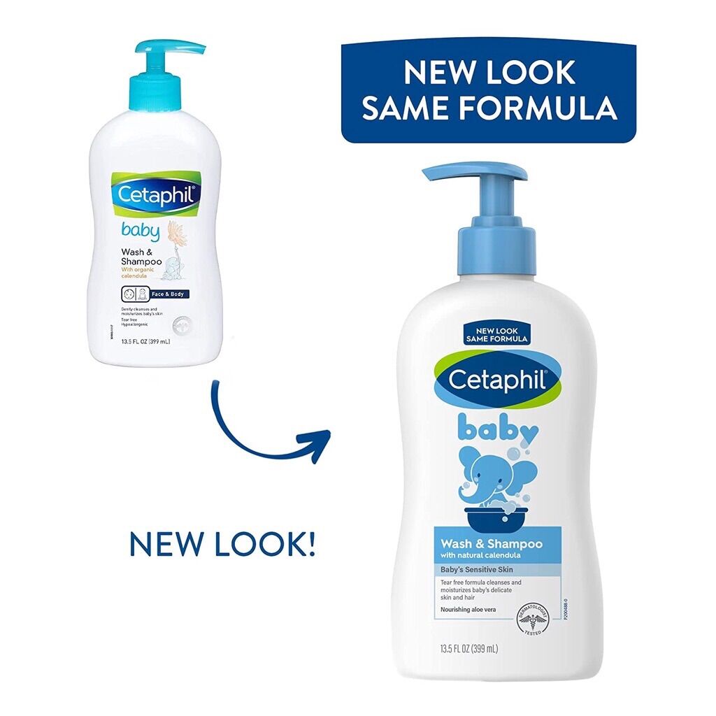 Sữa tắm gội cho bé Cetaphil 398ml