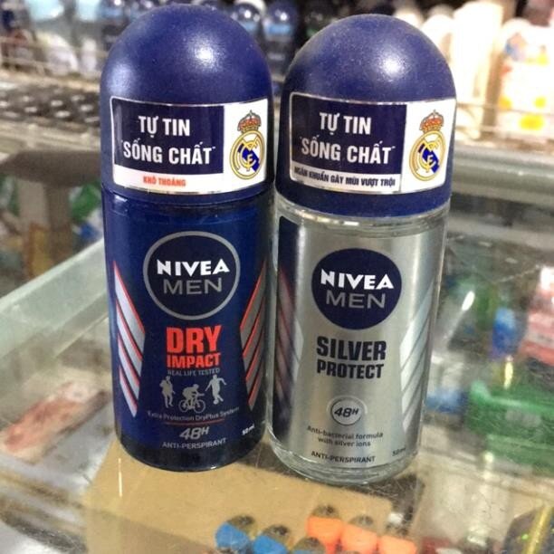 Lăn khử mùi Nivea men 50g