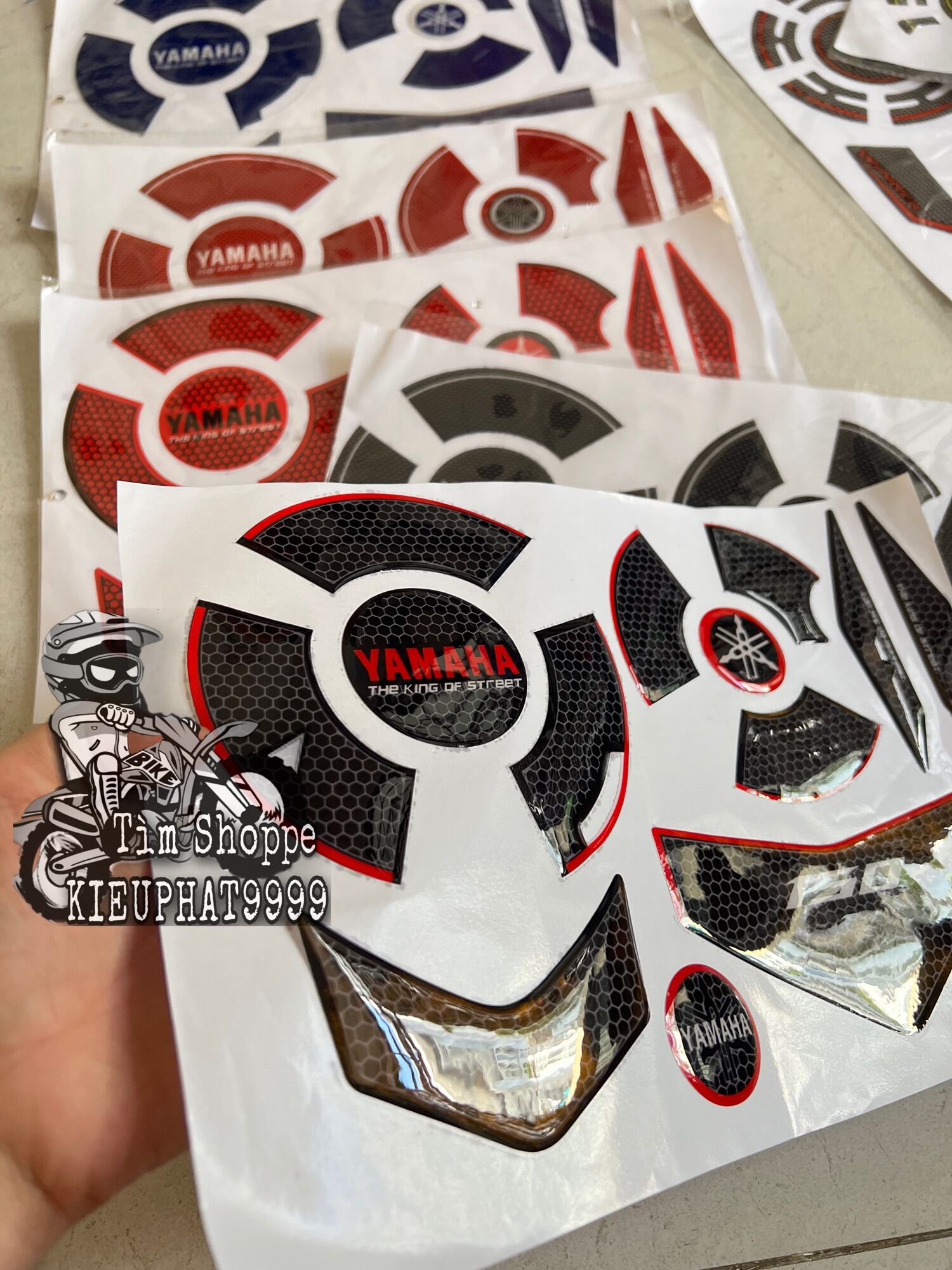 Tem Dán Lốc Máy Exciter 150 _ Decal Dán lốc Máy Ex150