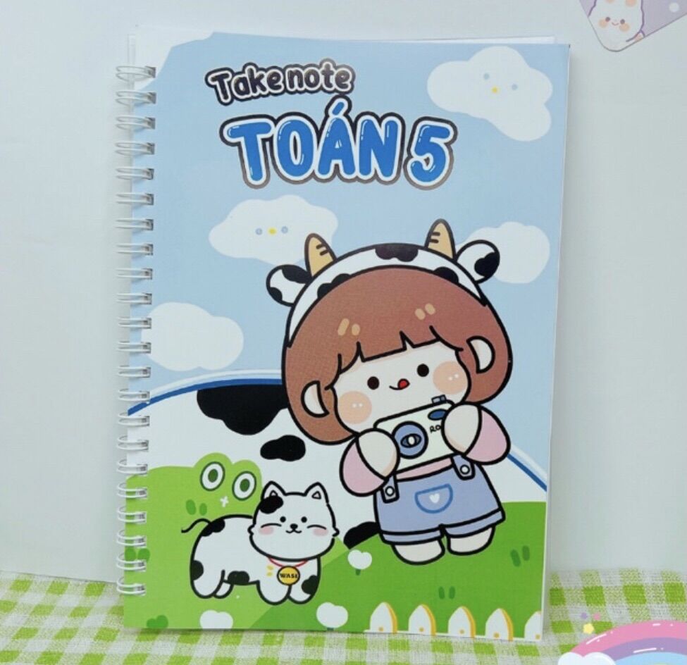 Sổ Tay Takenote Toán 5 khổ A5
