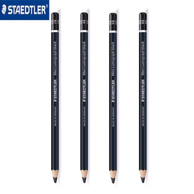 Chì Đức Staedtler Mars Lumograph Black Pencil - 2B, 4B,6B,8B