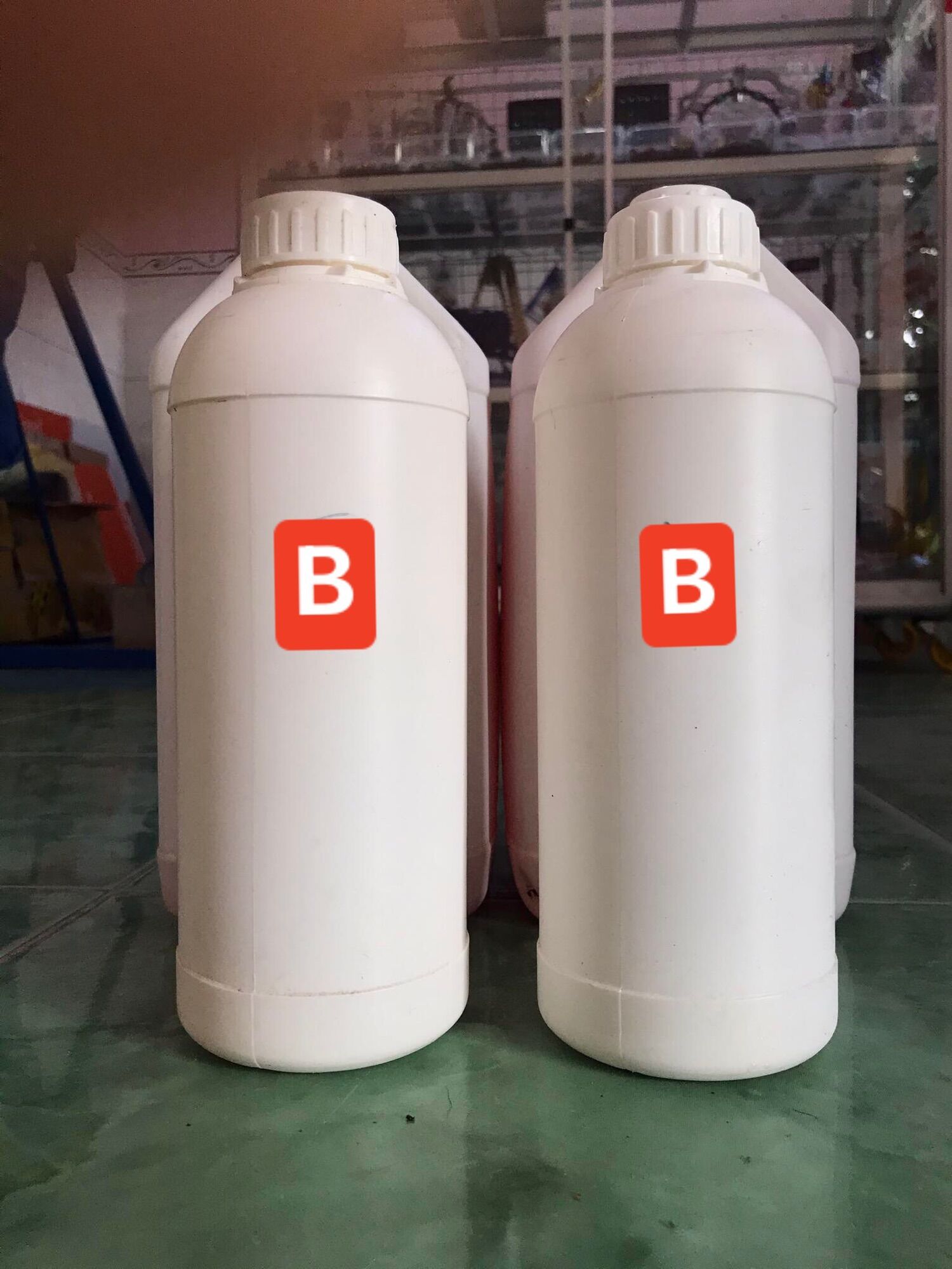Hoá chất pha sẵn A+B dùng tẩy ốc Titan.