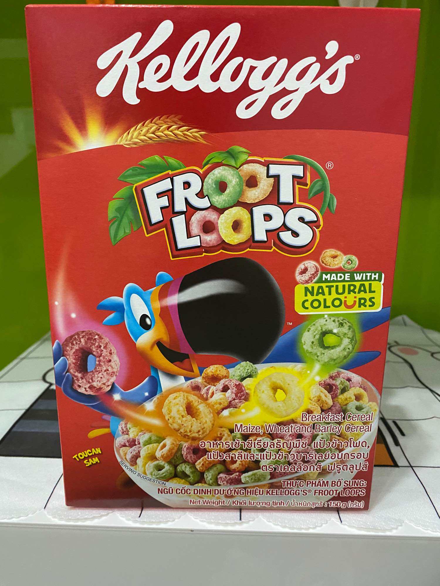 Ngũ cốc ăn sáng Kellogg's Froot Loops 150g