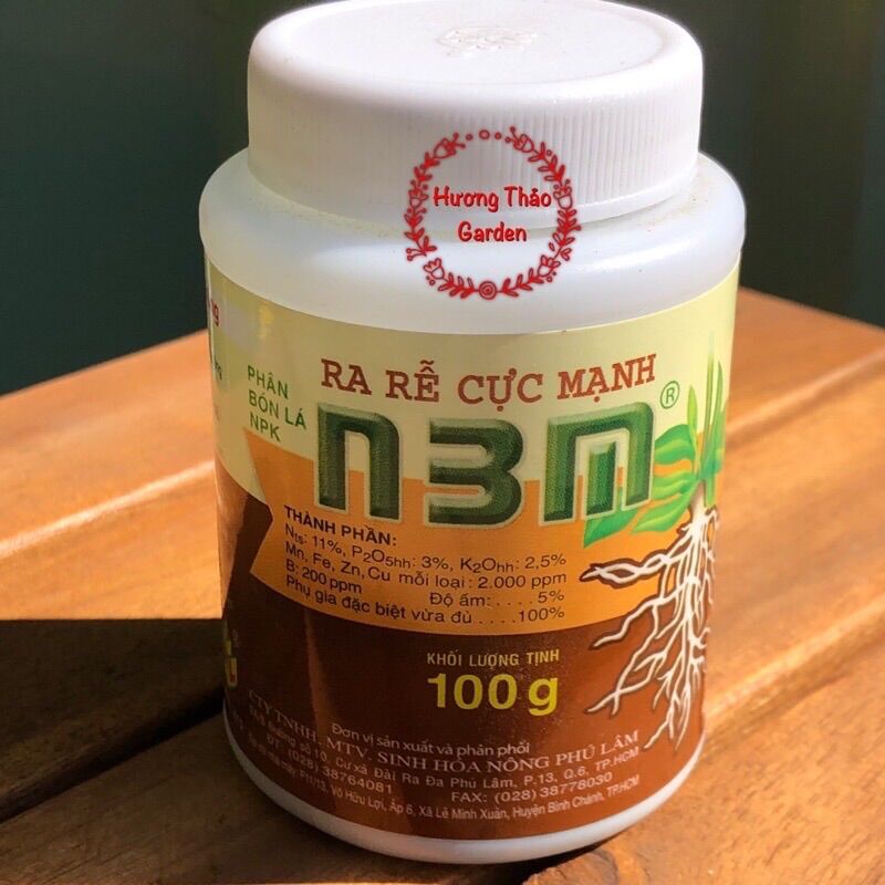 Phân Bón Lá Kích Thích Ra Rễ N3M 100gr