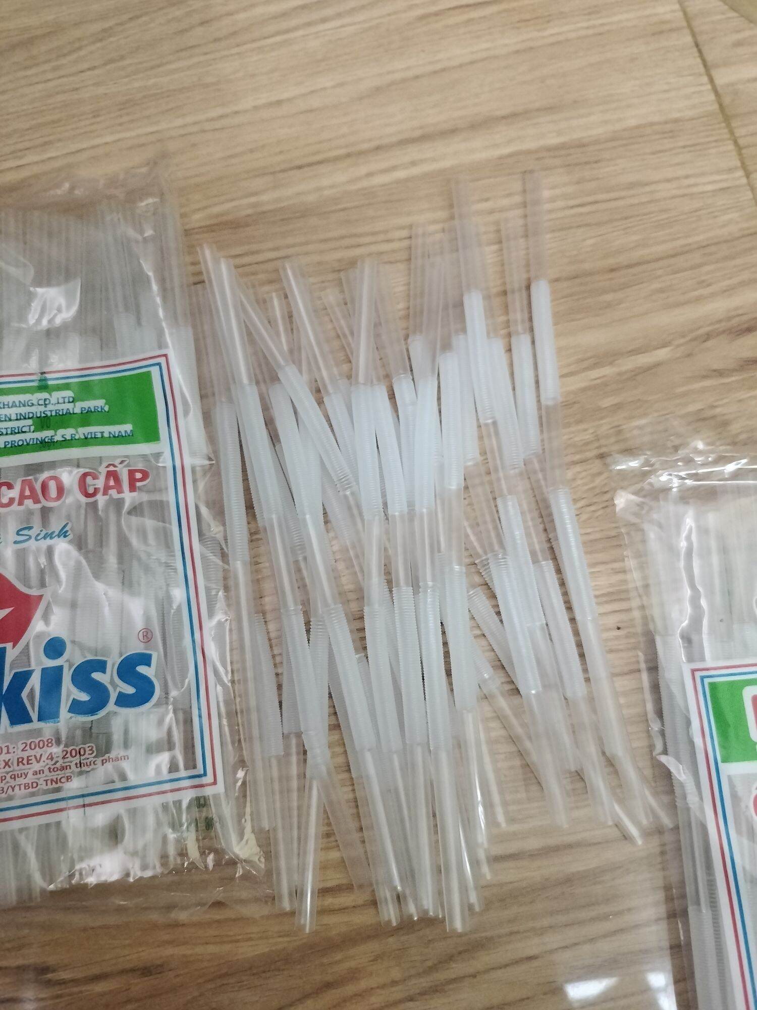 Ống Hút Nghệ Thuật 2 Đầu Xoắn