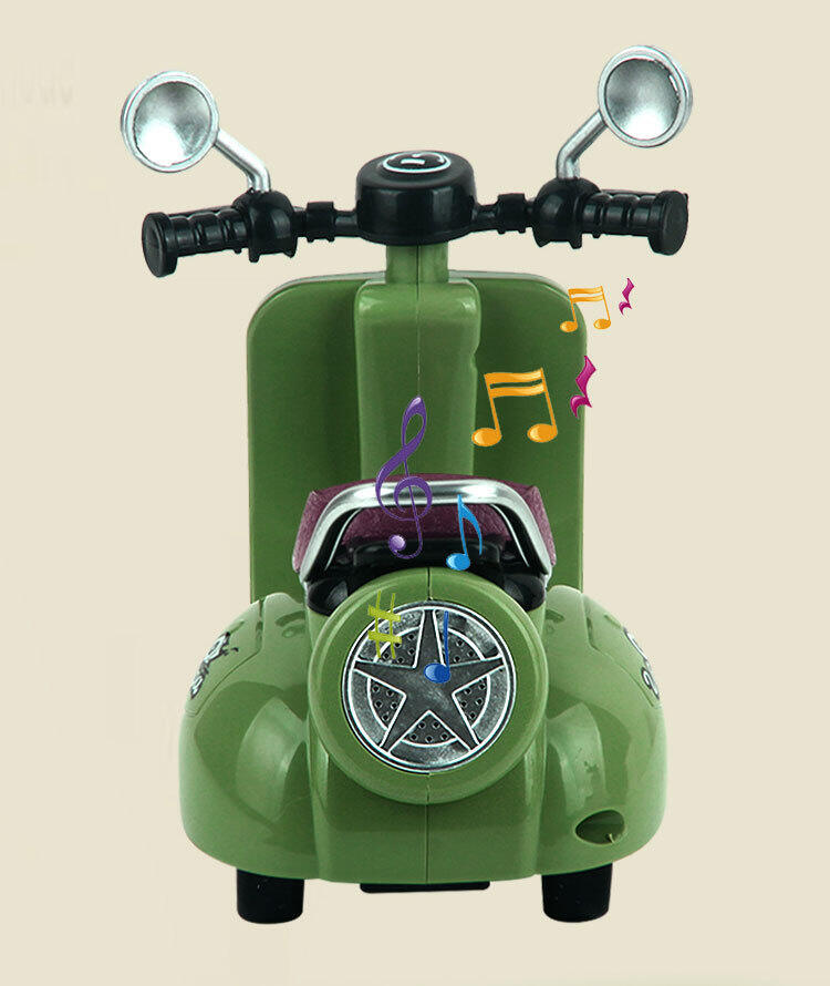 Mô hình đồ chơi xe vespa âm thanh đèn tỉ lệ 1:12