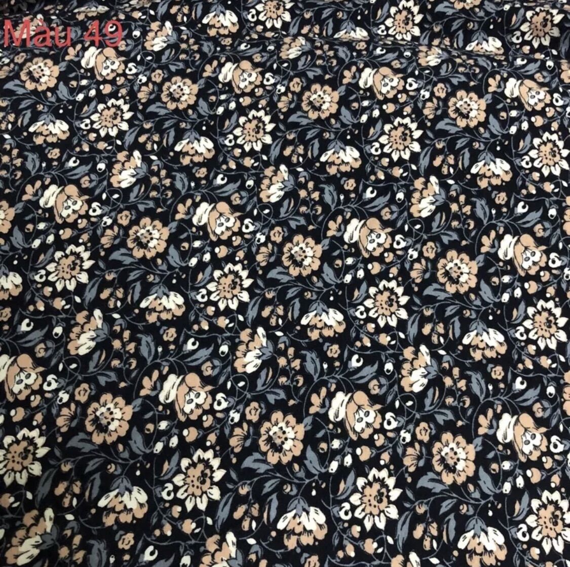 1 mét vải thun cotton 4 chiều khổ vải 1m6 nhiều mẫu hàng công ty